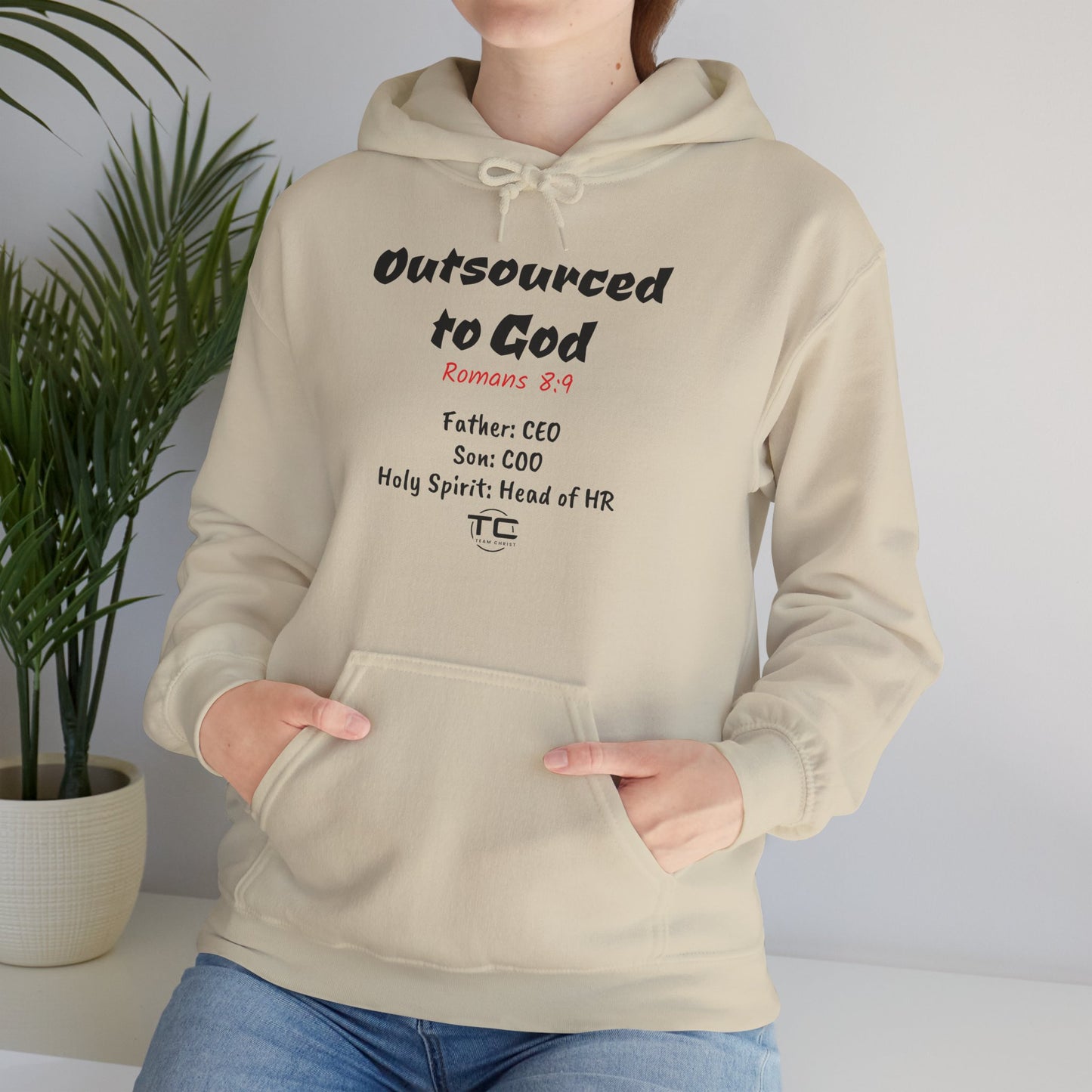 Outsourced To God Unisex Hoodie