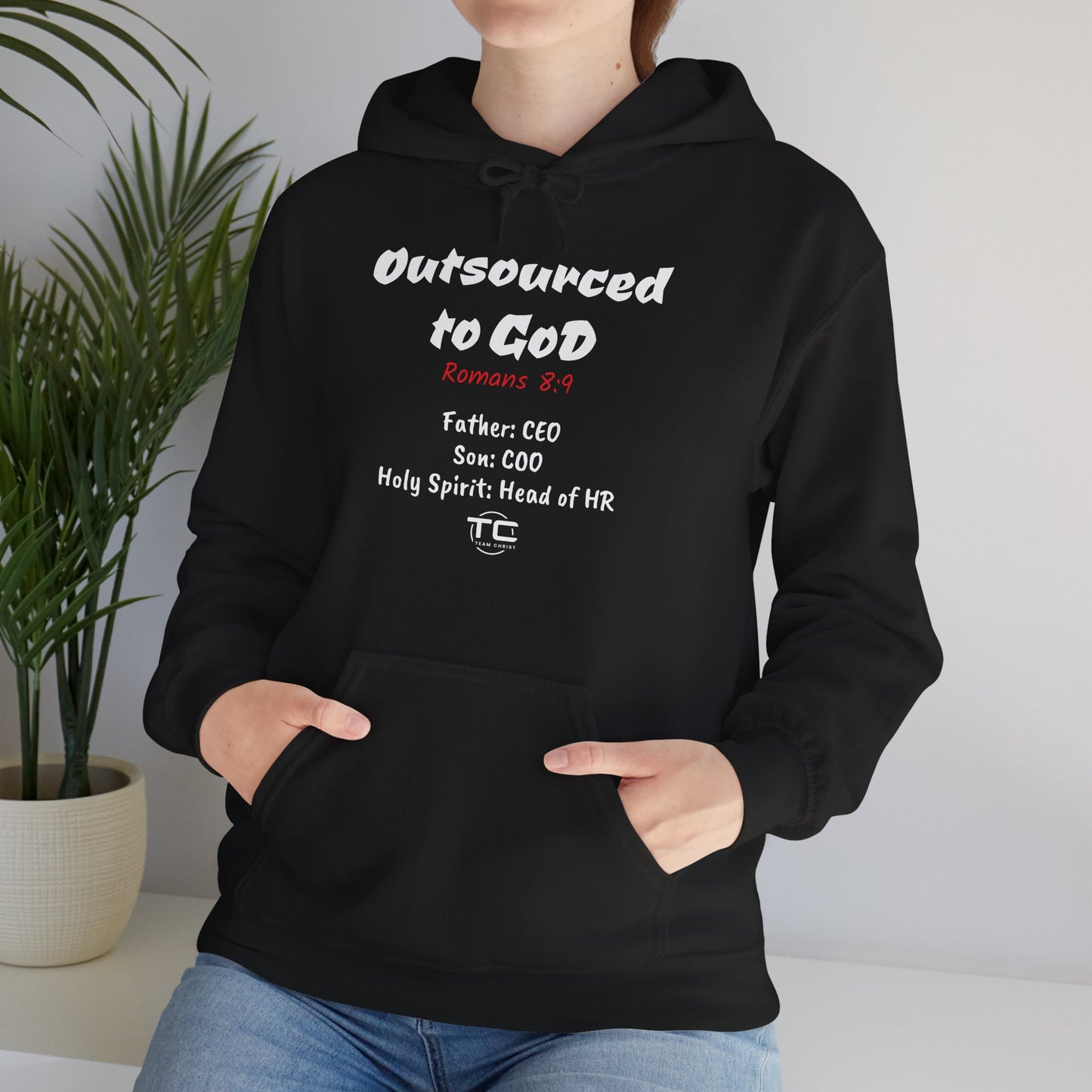 Outsourced To God Unisex Hoodie