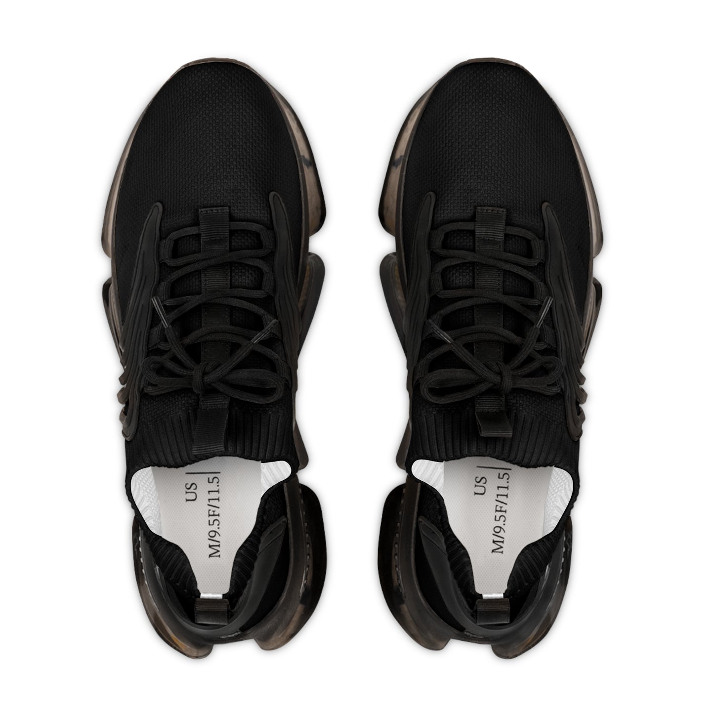Men's Black Mesh Sneakers