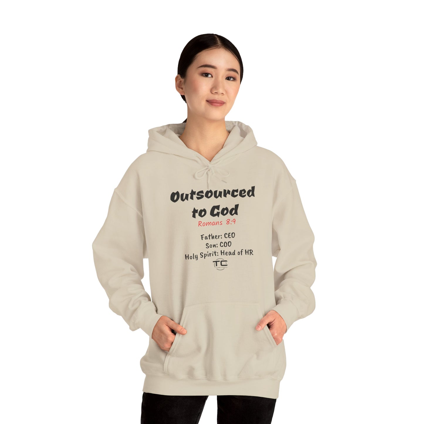 Outsourced To God Unisex Hoodie