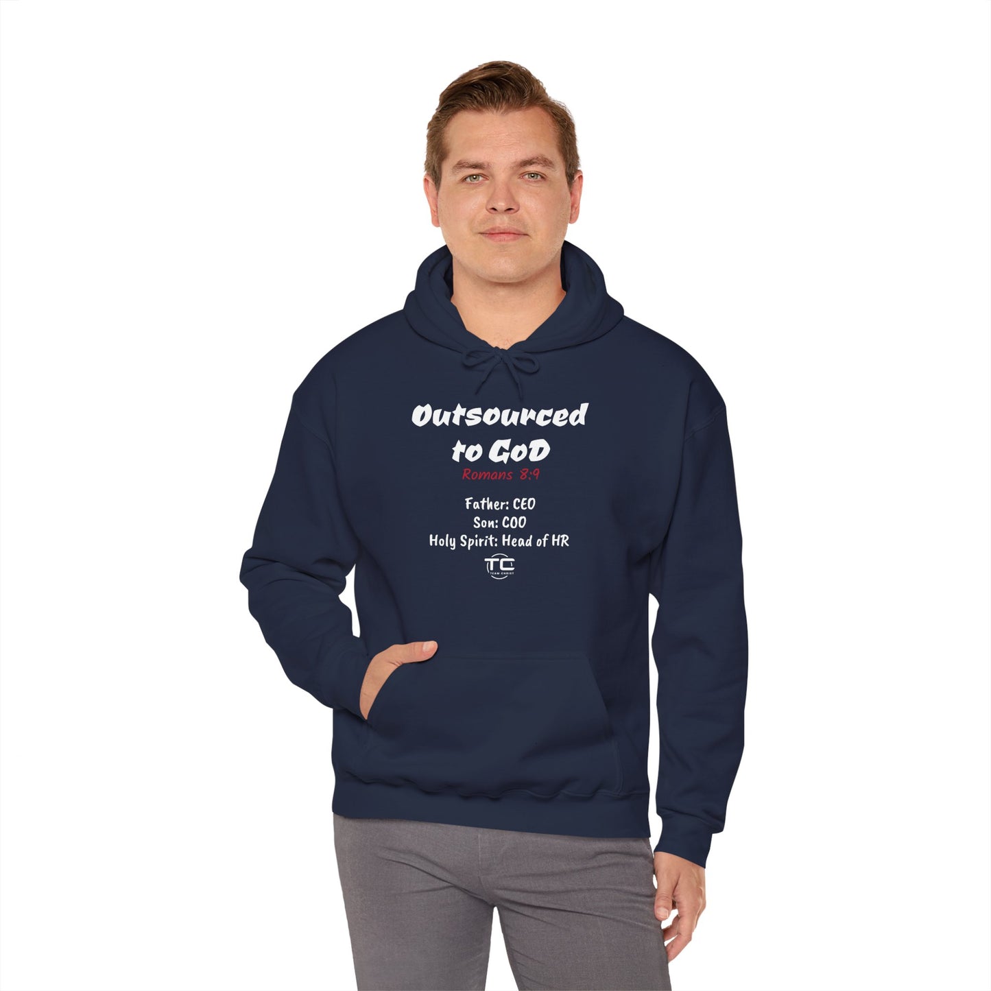 Outsourced To God Unisex Hoodie