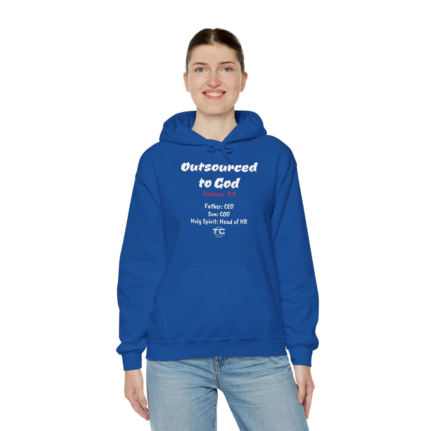 Outsourced To God Unisex Hoodie