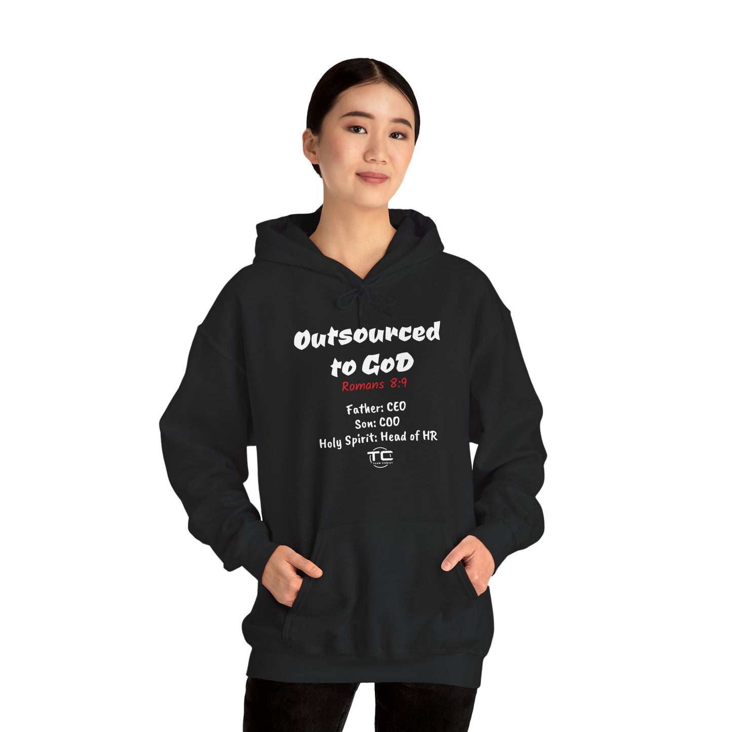 Outsourced To God Unisex Hoodie