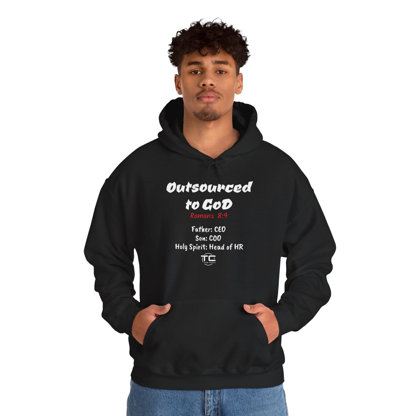 Outsourced To God Unisex Hoodie