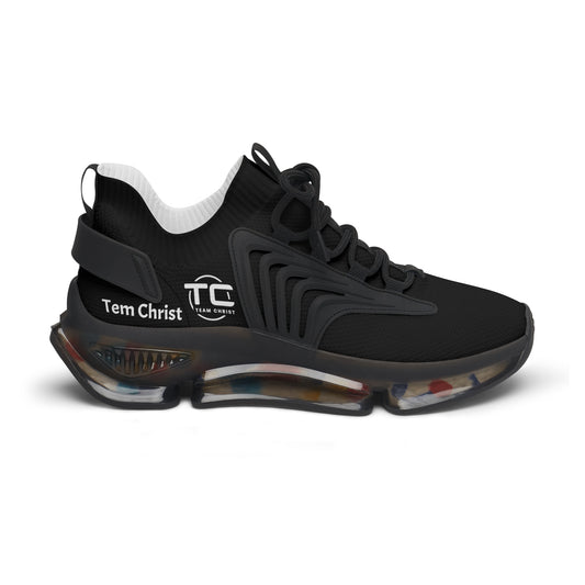 Women's Black Mesh Sneakers