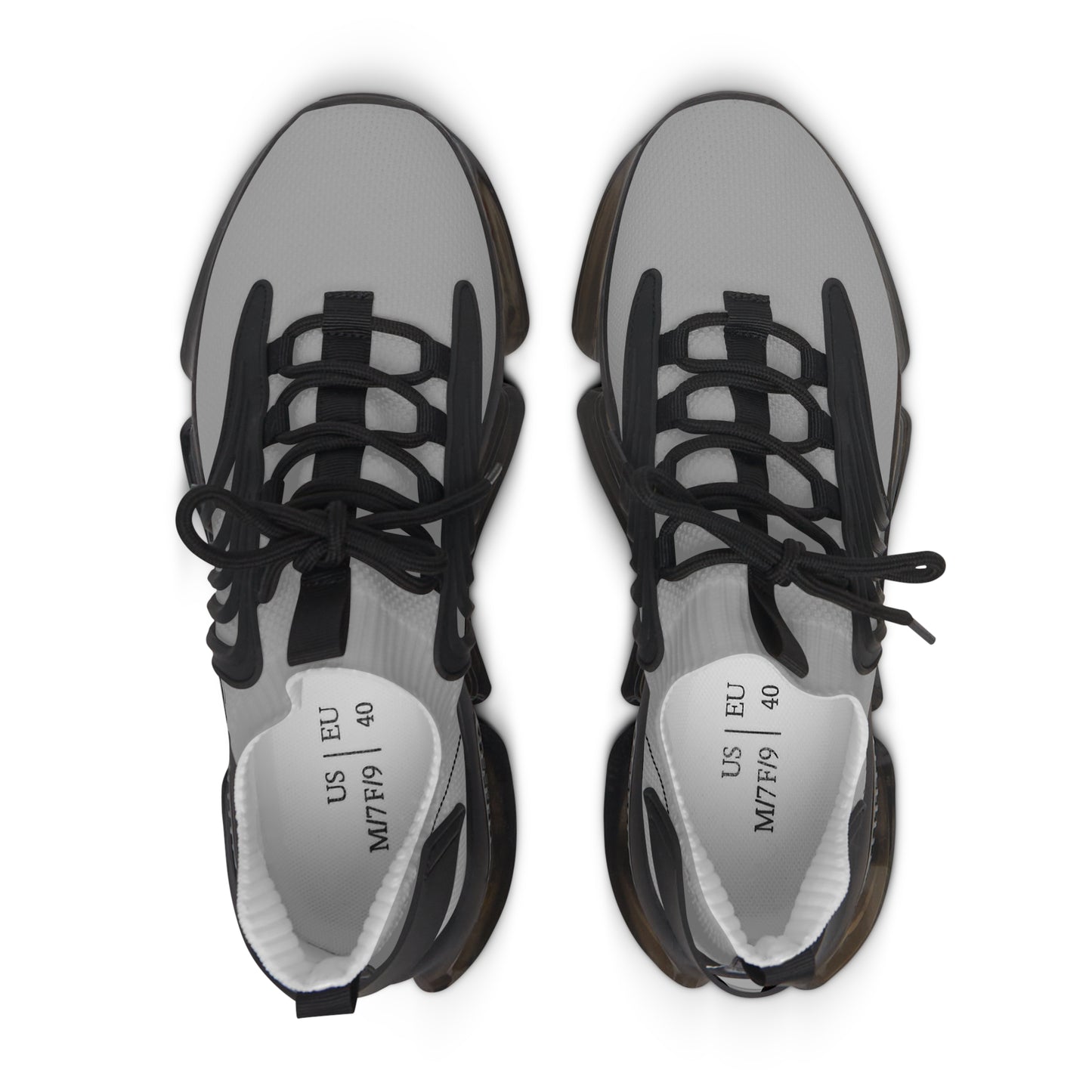 Women's Grey Mesh Sneakers