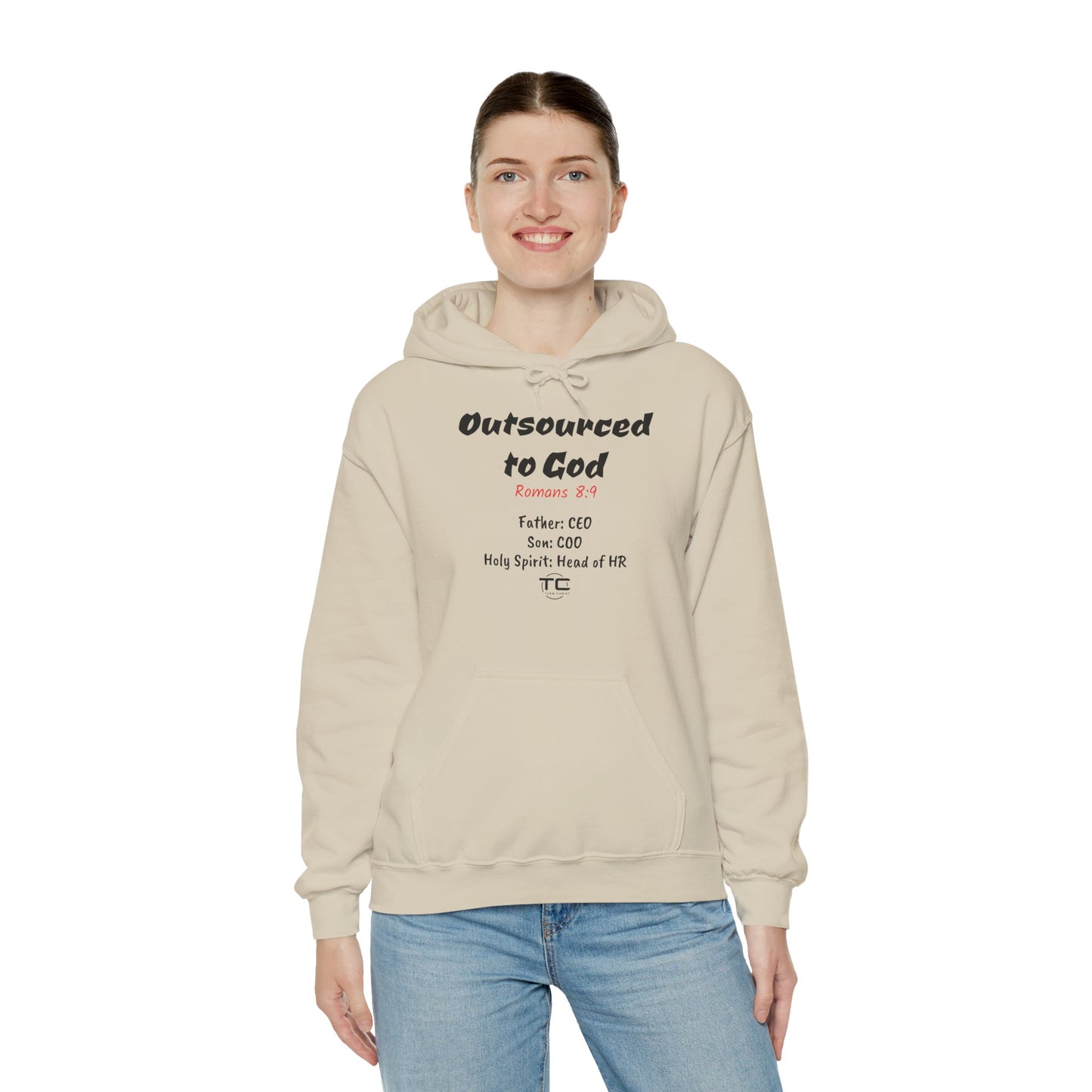 Outsourced To God Unisex Hoodie