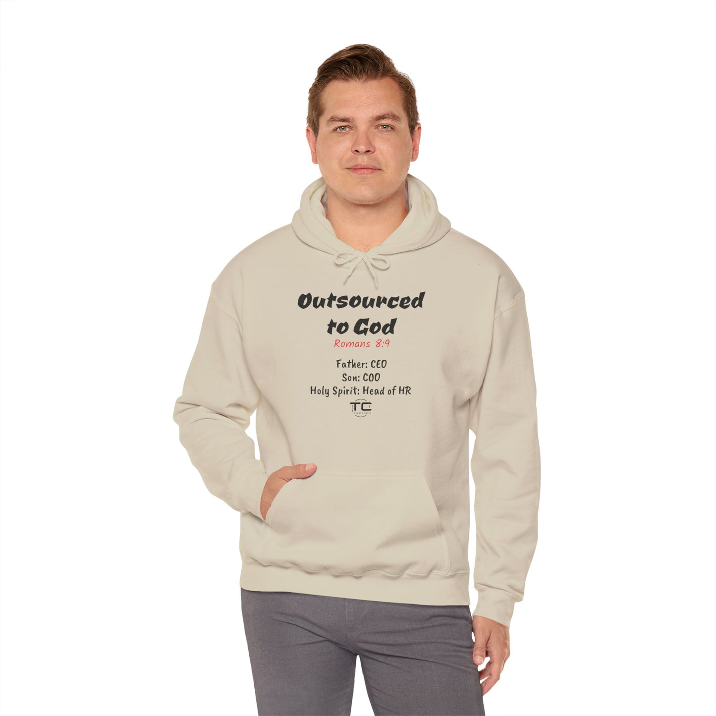 Outsourced To God Unisex Hoodie