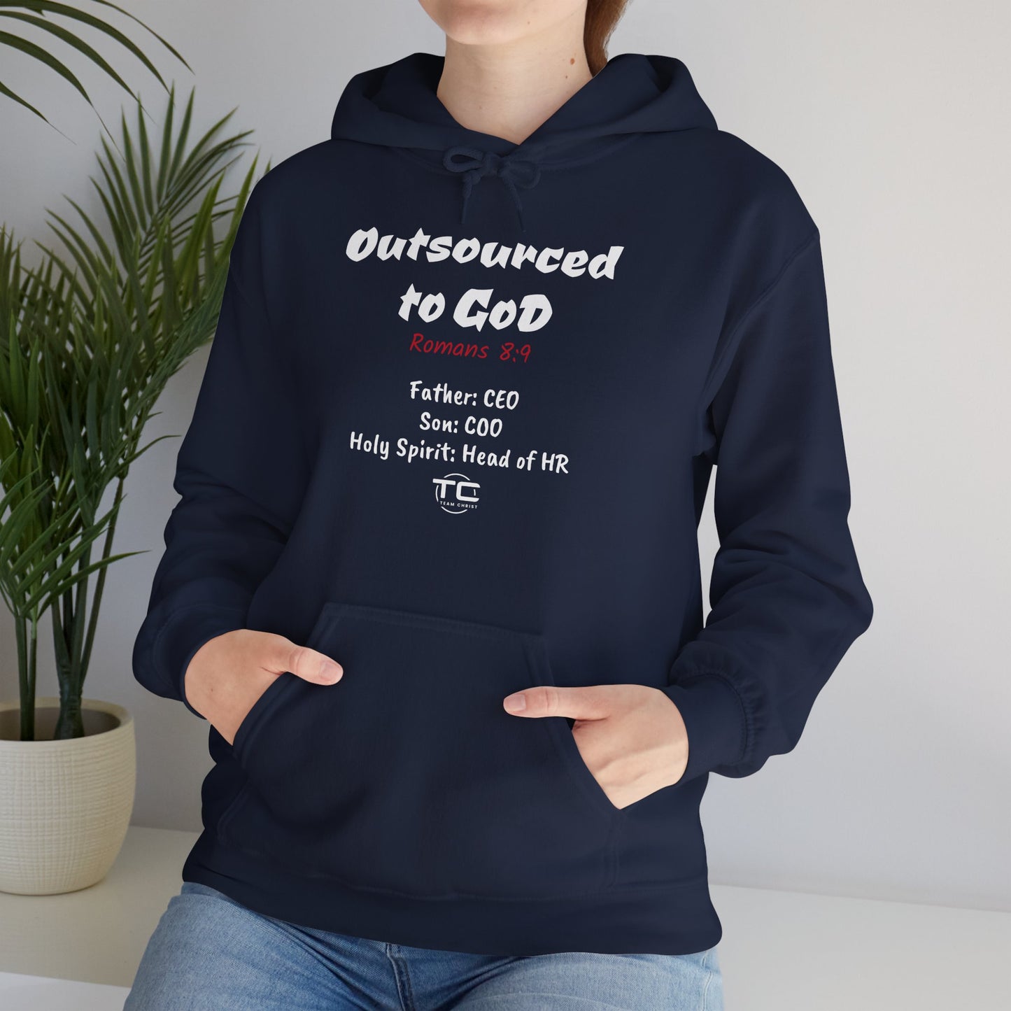 Outsourced To God Unisex Hoodie