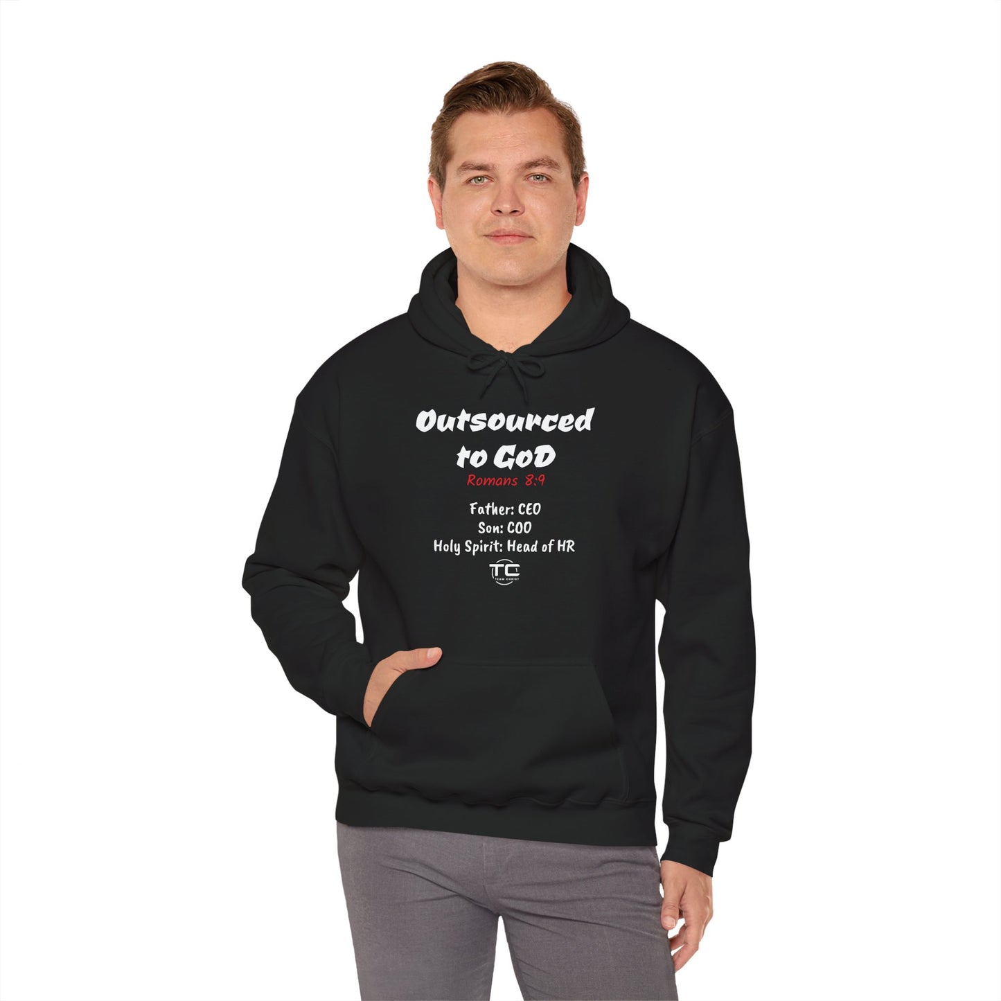 Outsourced To God Unisex Hoodie