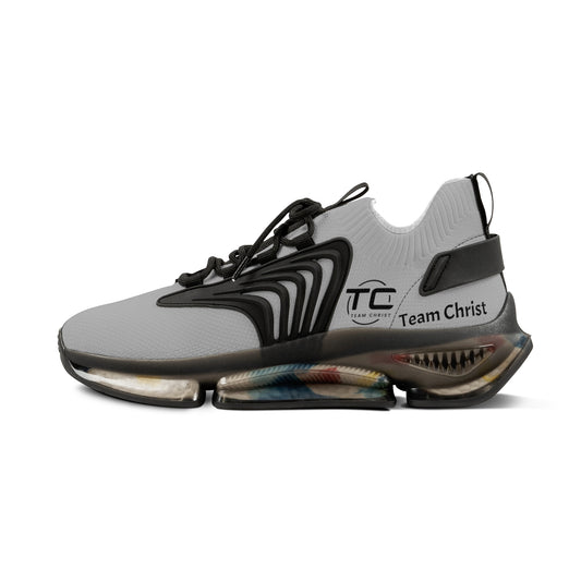 Men's Grey Mesh Sneakers