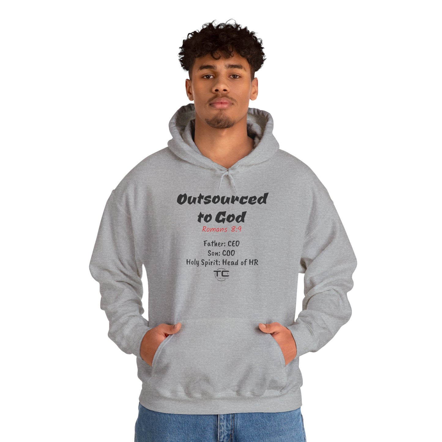 Outsourced To God Unisex Hoodie
