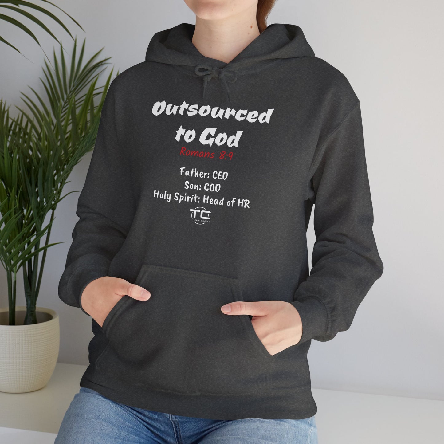 Outsourced To God Unisex Hoodie