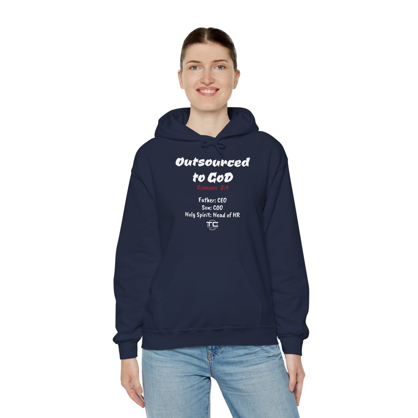 Outsourced To God Unisex Hoodie