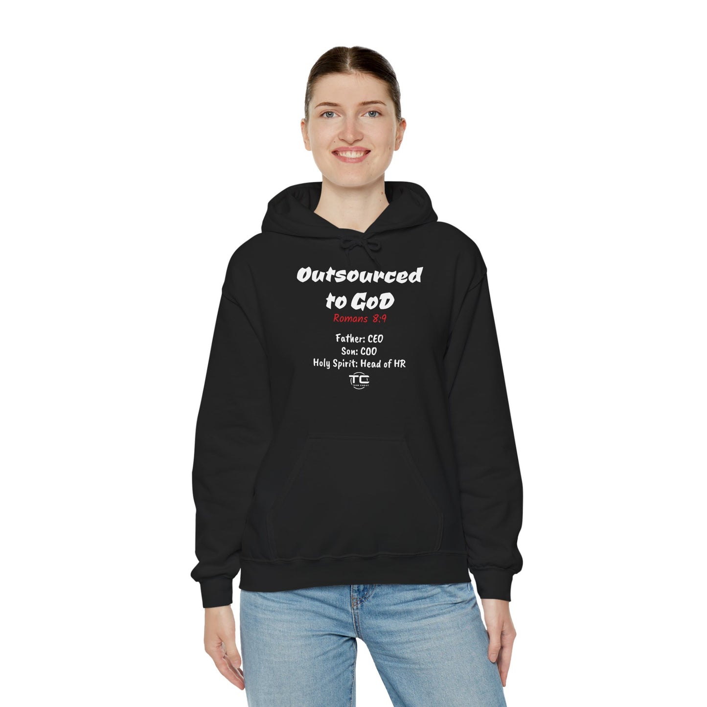 Outsourced To God Unisex Hoodie