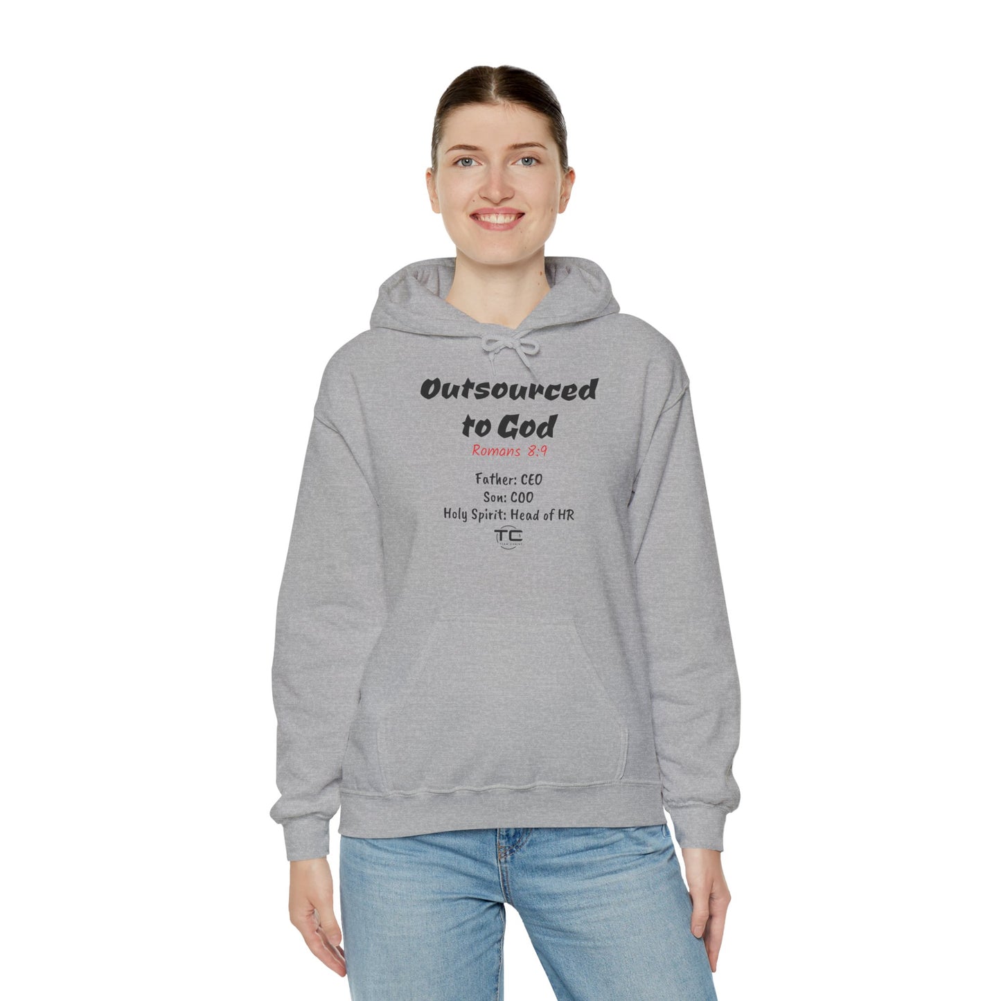 Outsourced To God Unisex Hoodie