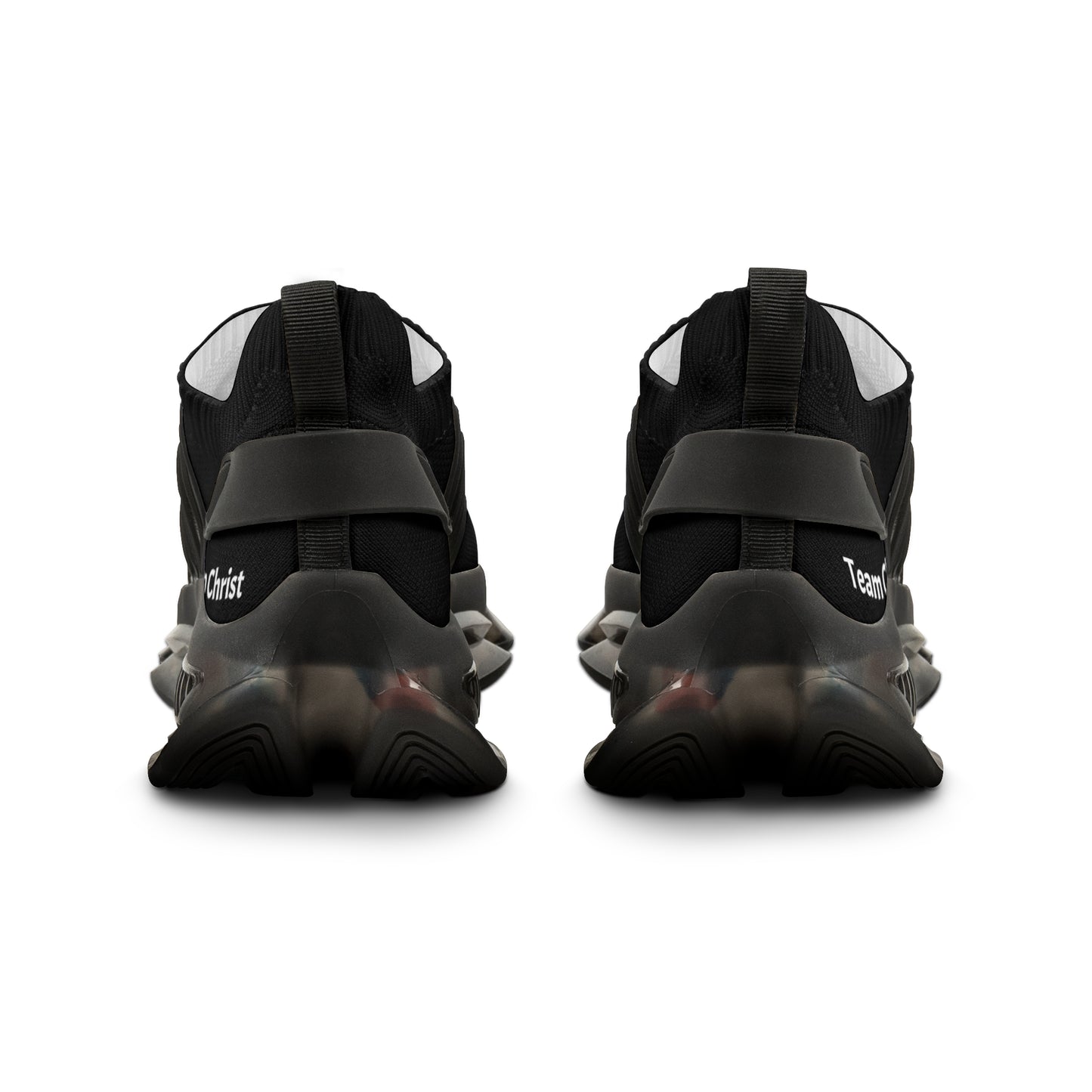 Men's Black Mesh Sneakers