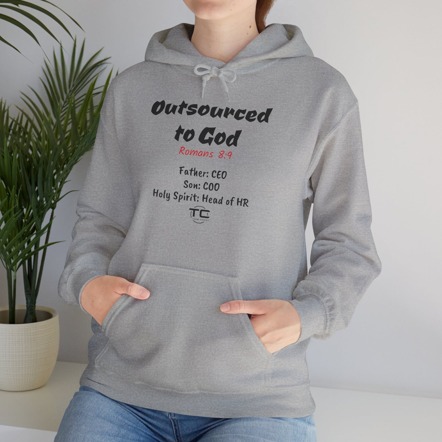 Outsourced To God Unisex Hoodie