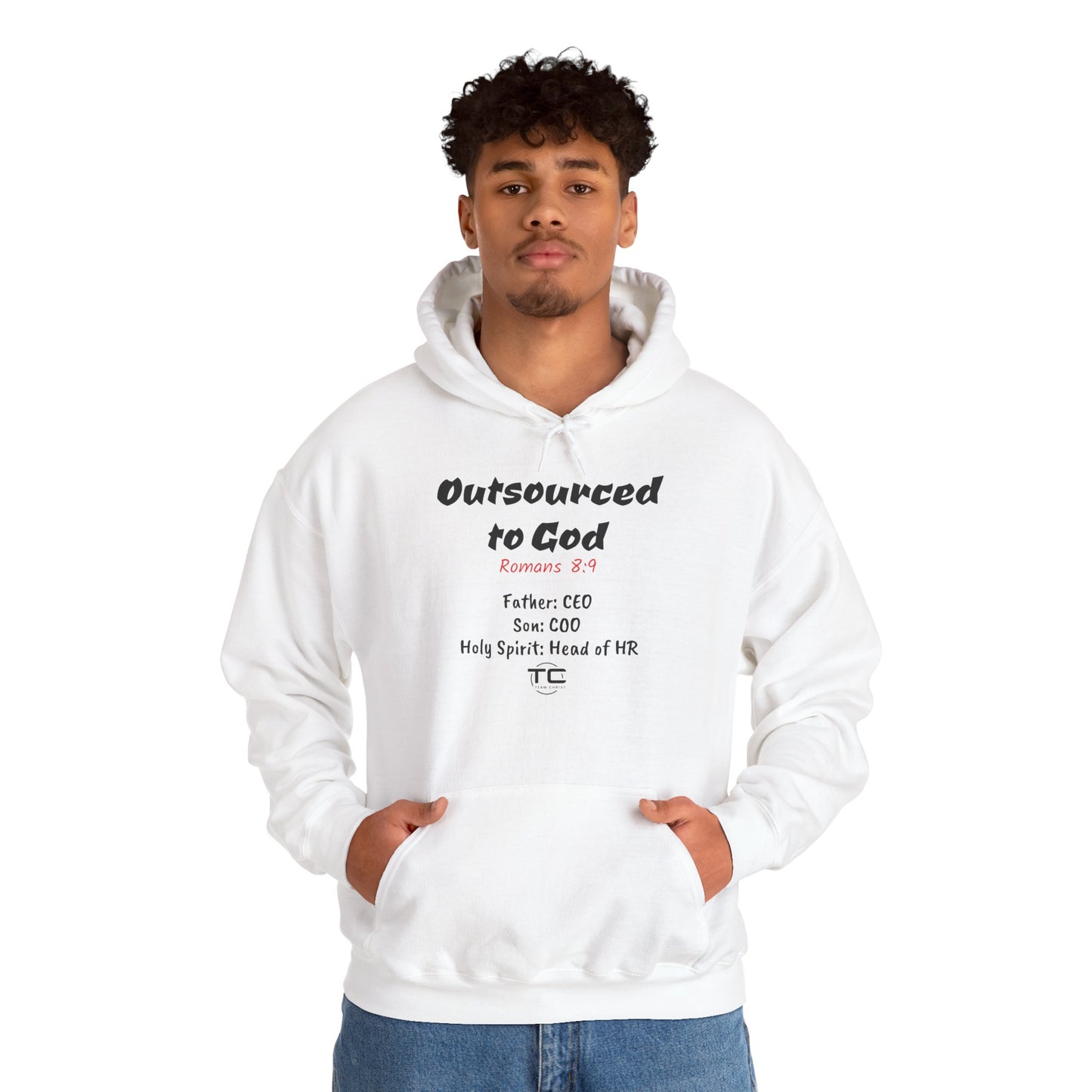 Outsourced To God Unisex Hoodie