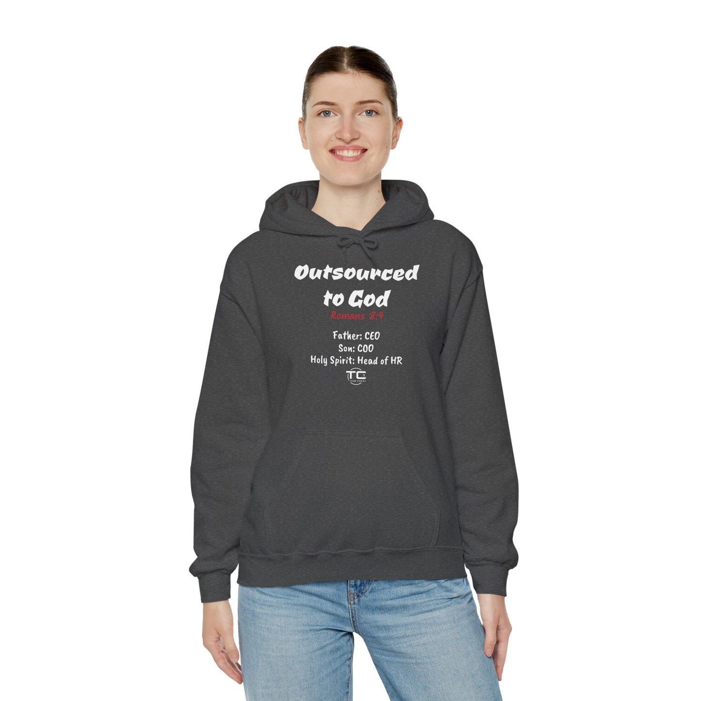 Outsourced To God Unisex Hoodie