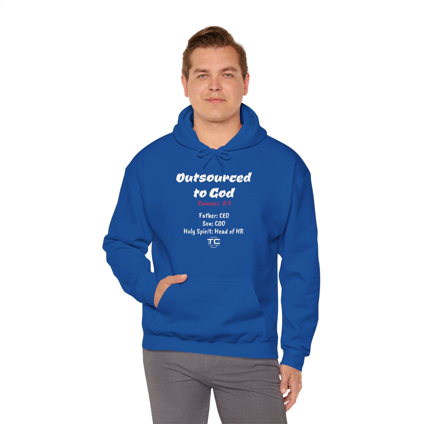 Outsourced To God Unisex Hoodie