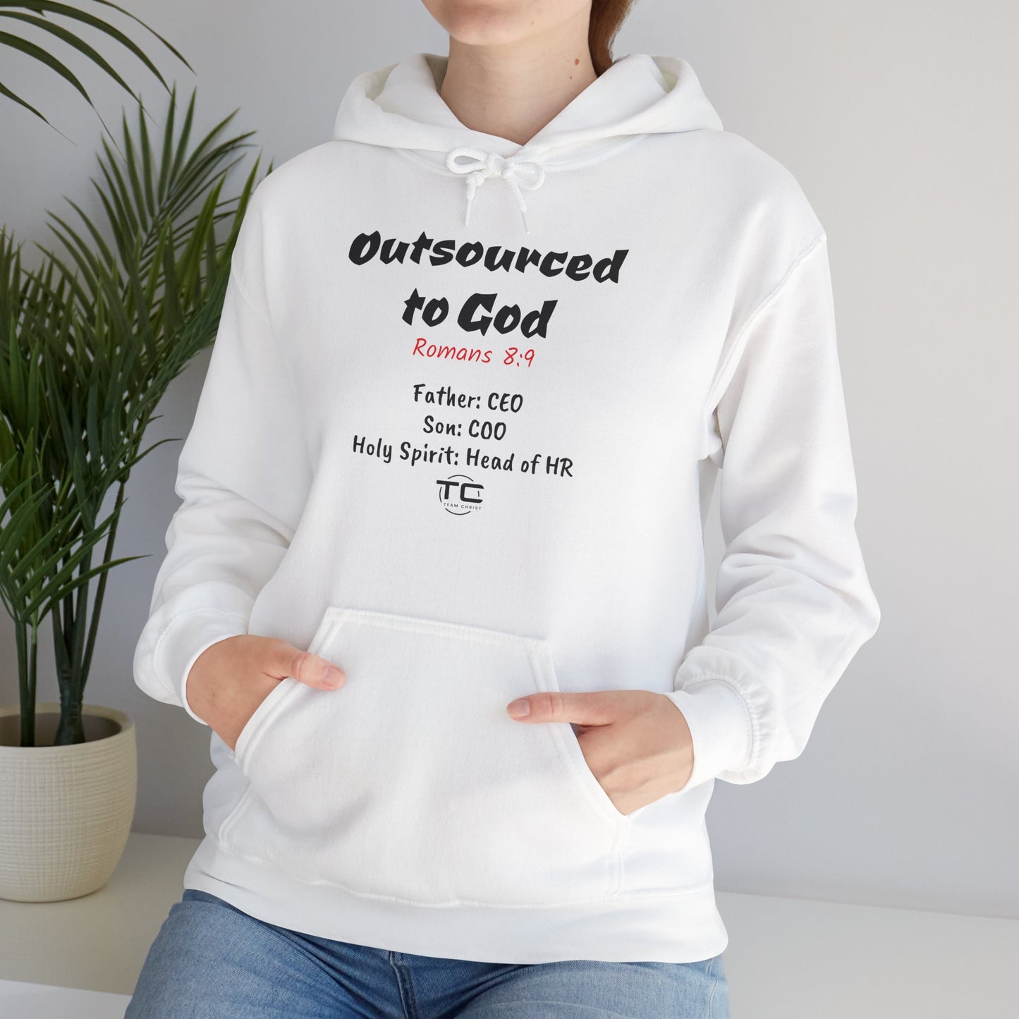 Outsourced To God Unisex Hoodie