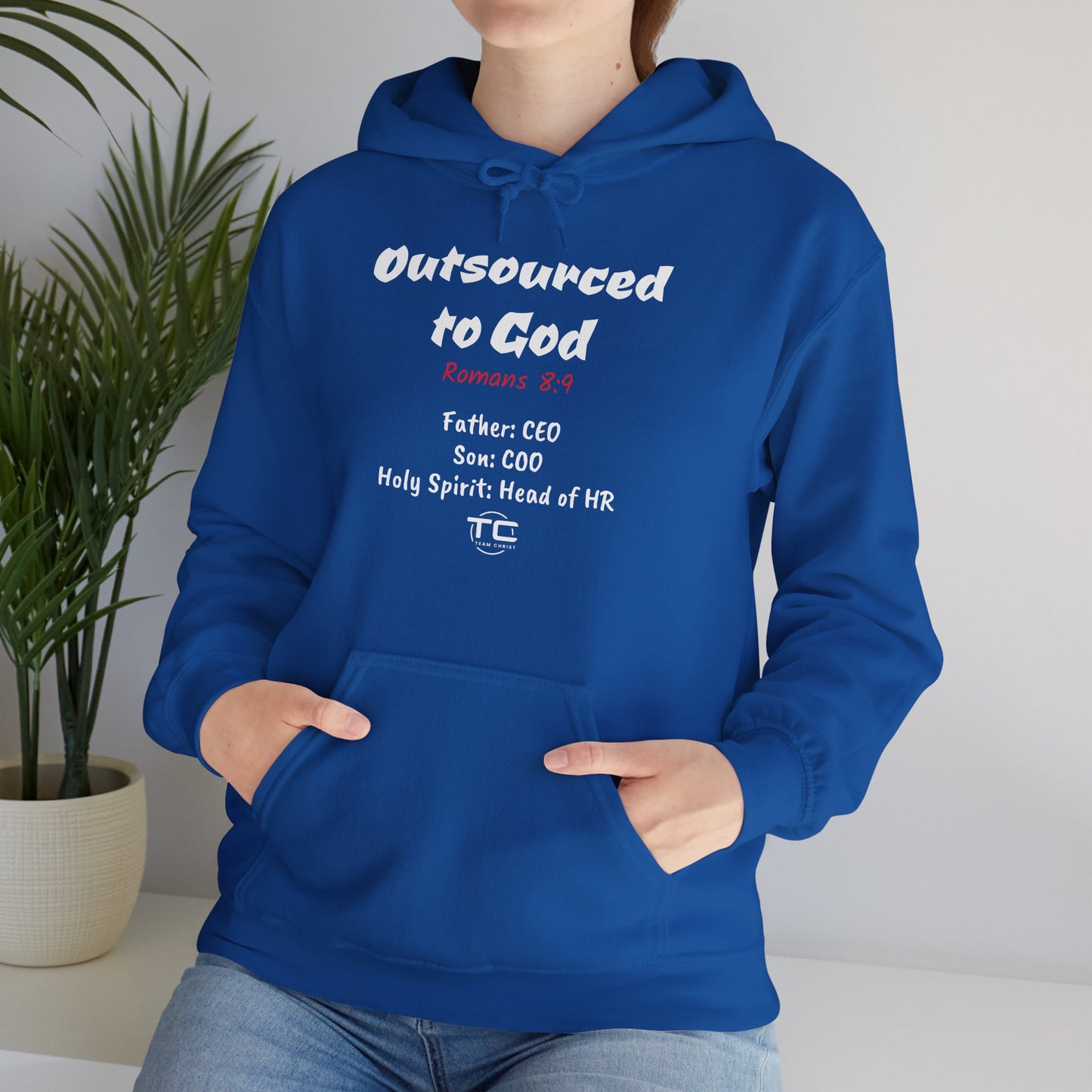 Outsourced To God Unisex Hoodie