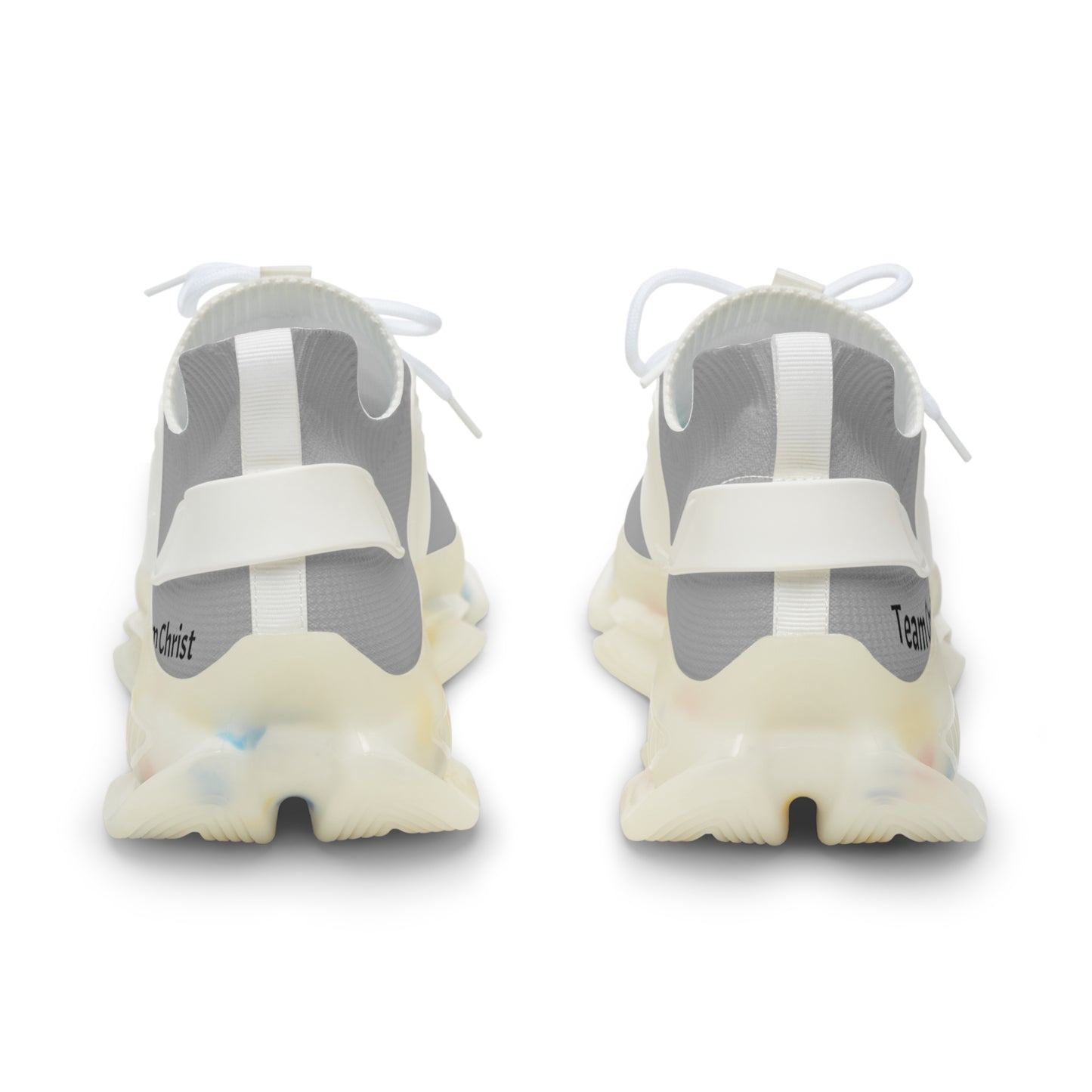 Men's Grey Mesh Sneakers