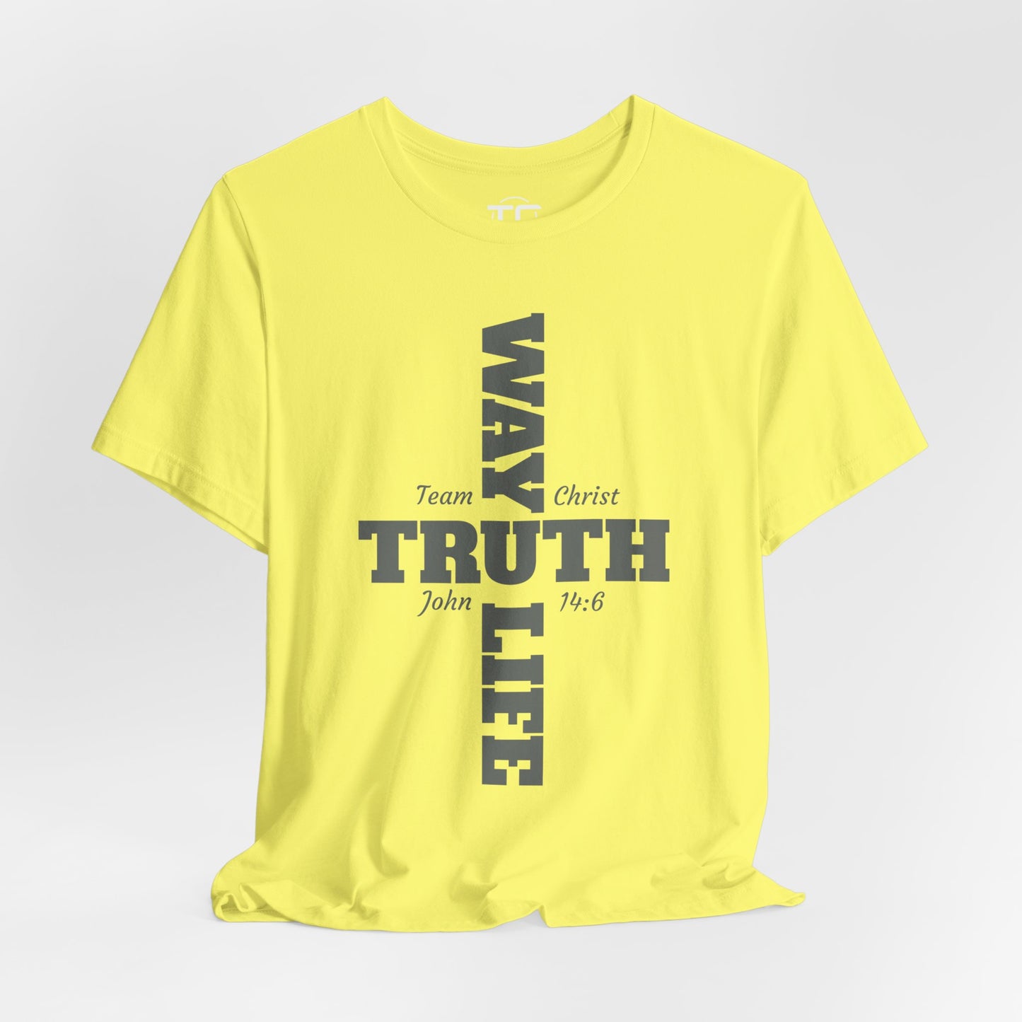 Way Truth Life Christian Tee