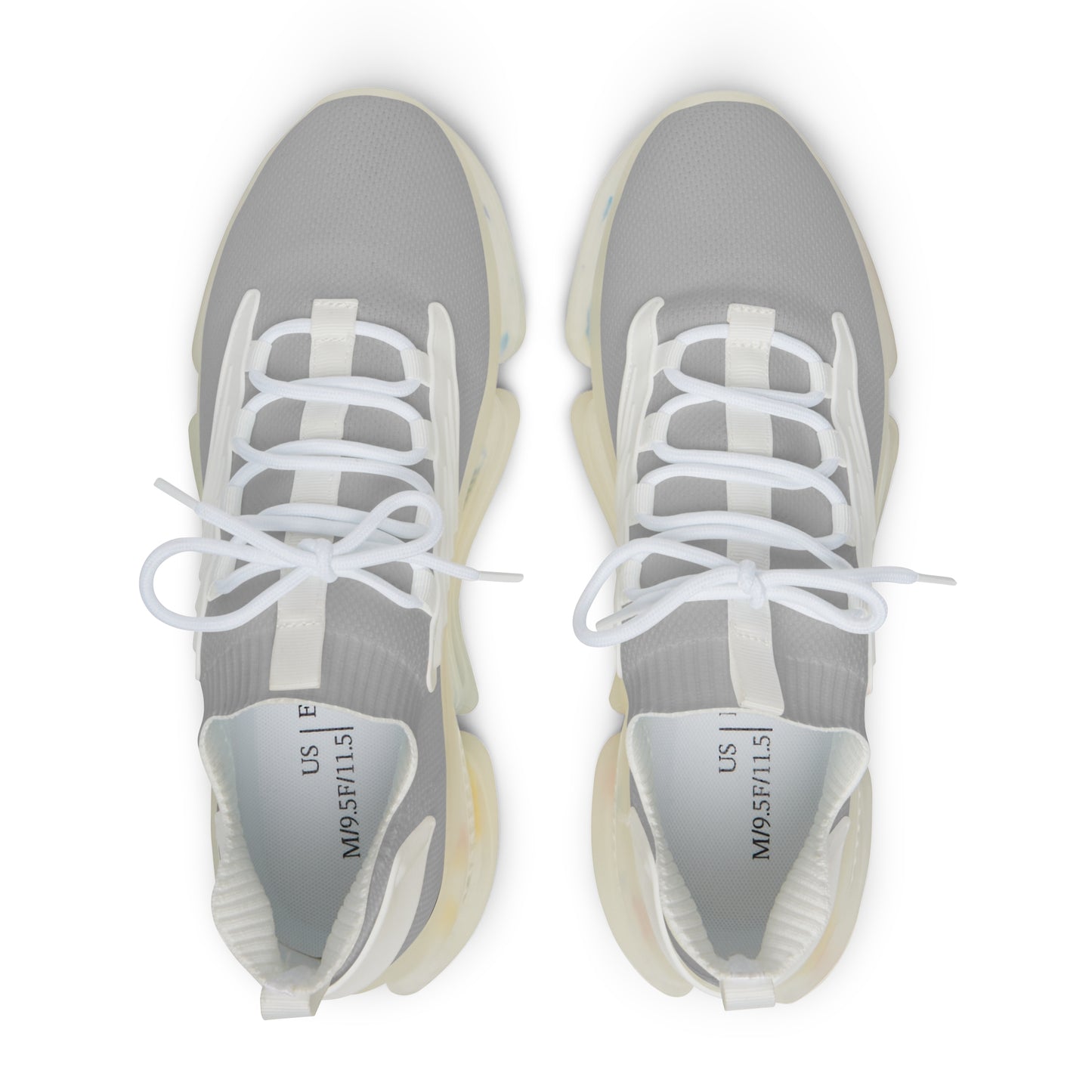 Men's Grey Mesh Sneakers