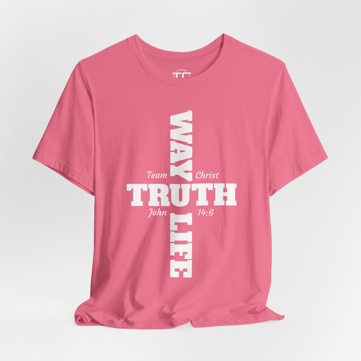 Way Truth Life Christian Tee