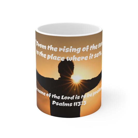 Psalms 113:3 Coffee Mug