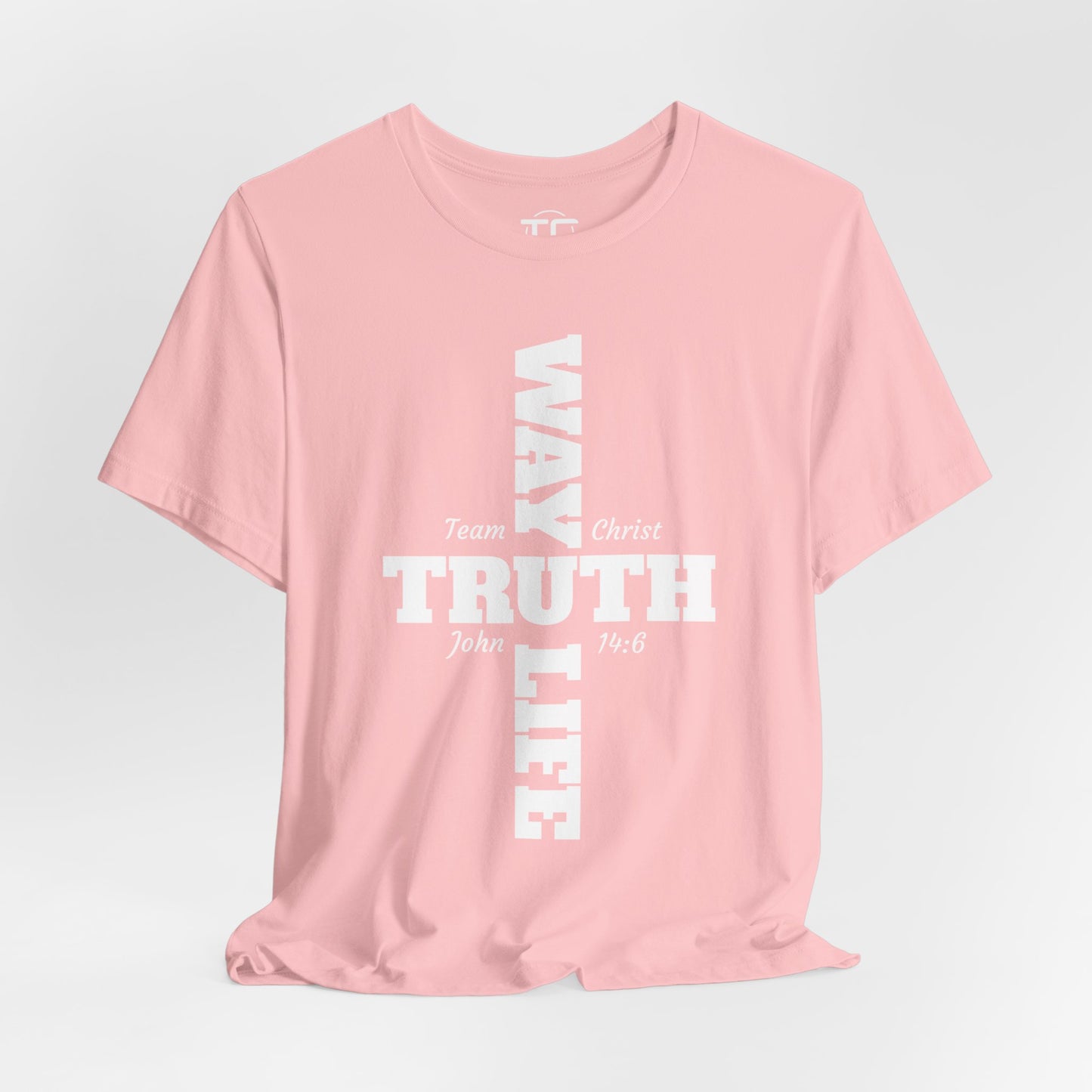 Way Truth Life Christian Tee