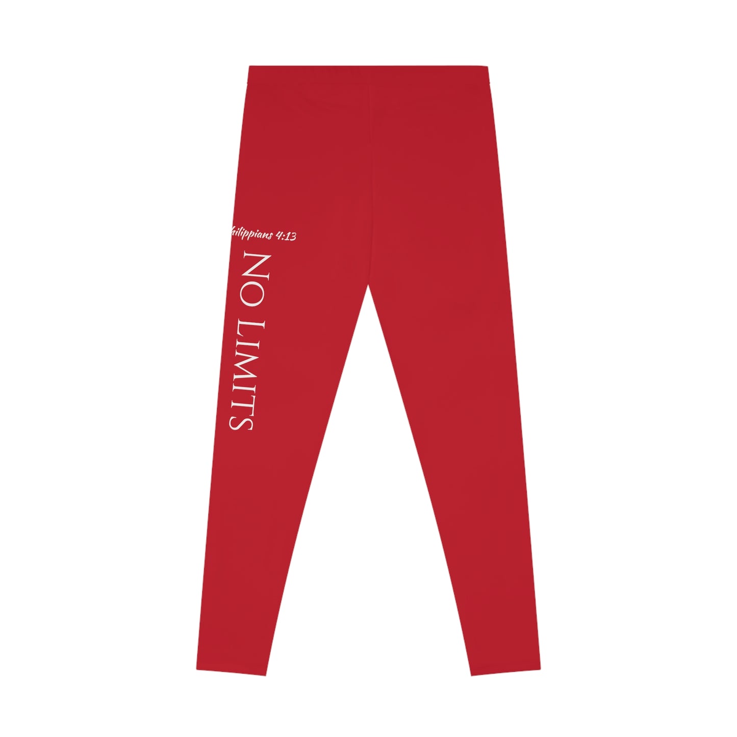 No Limits Red Stretchy Leggings