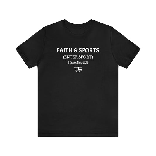 Faith & Sports Custom Unisex Tee
