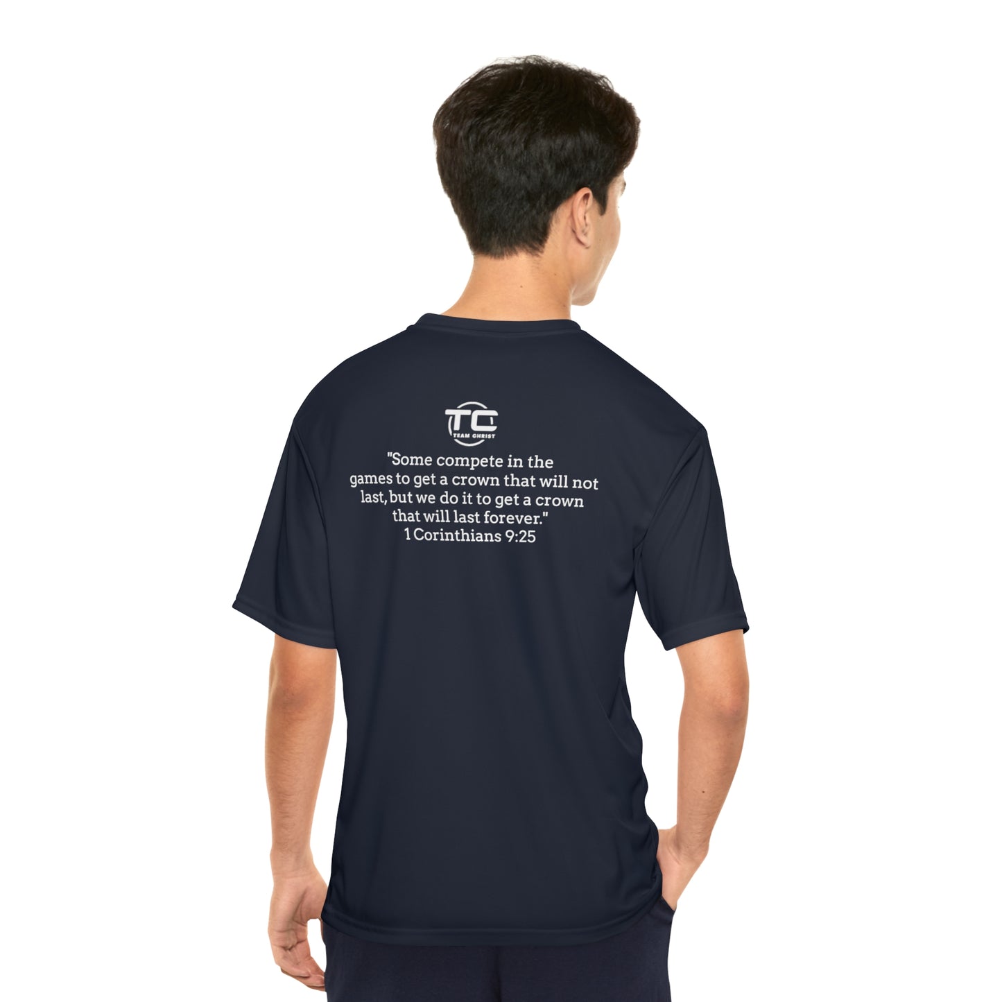 Faith & Sports Custom Men's Performance T-Shirt