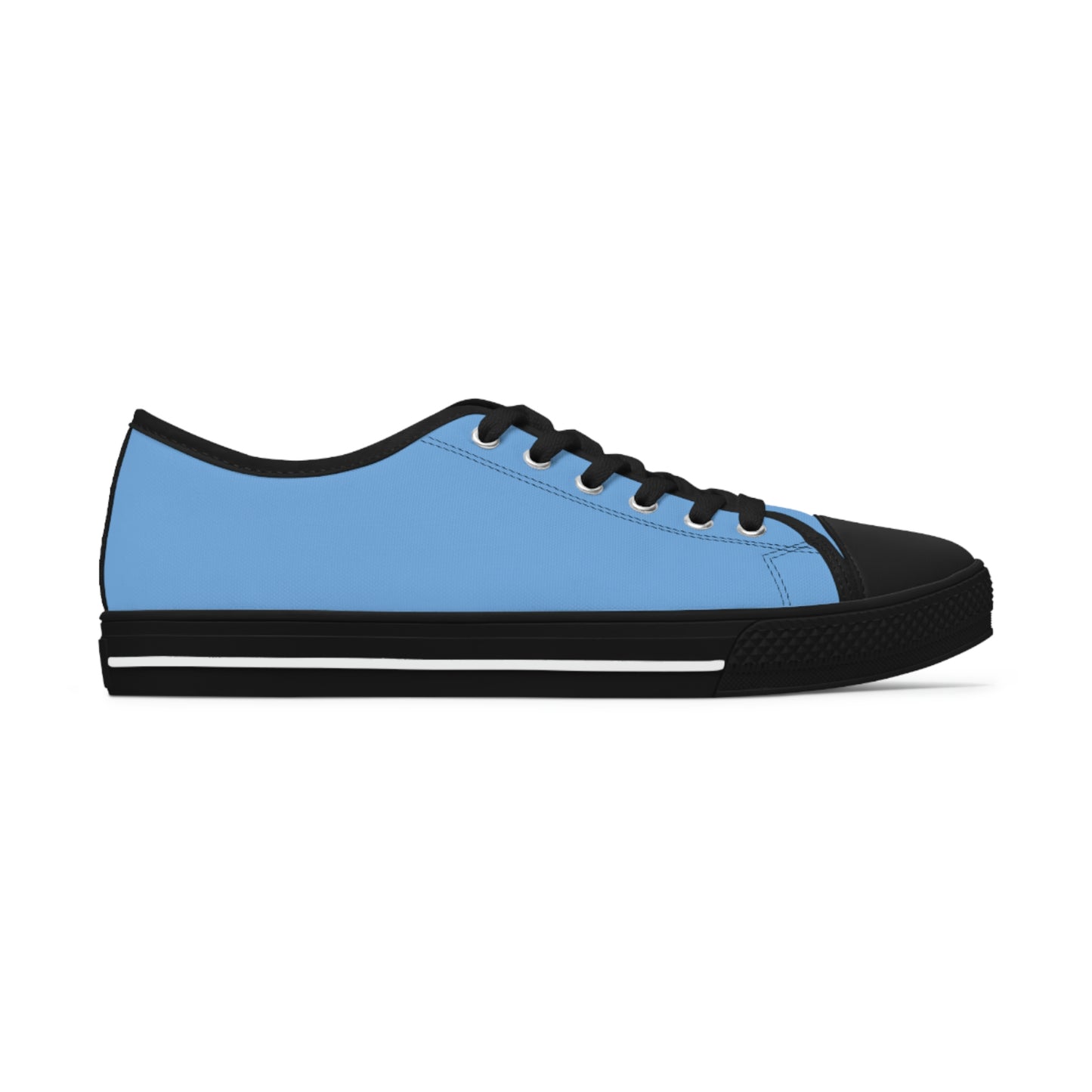 Women's Blue Low Top Sneakers