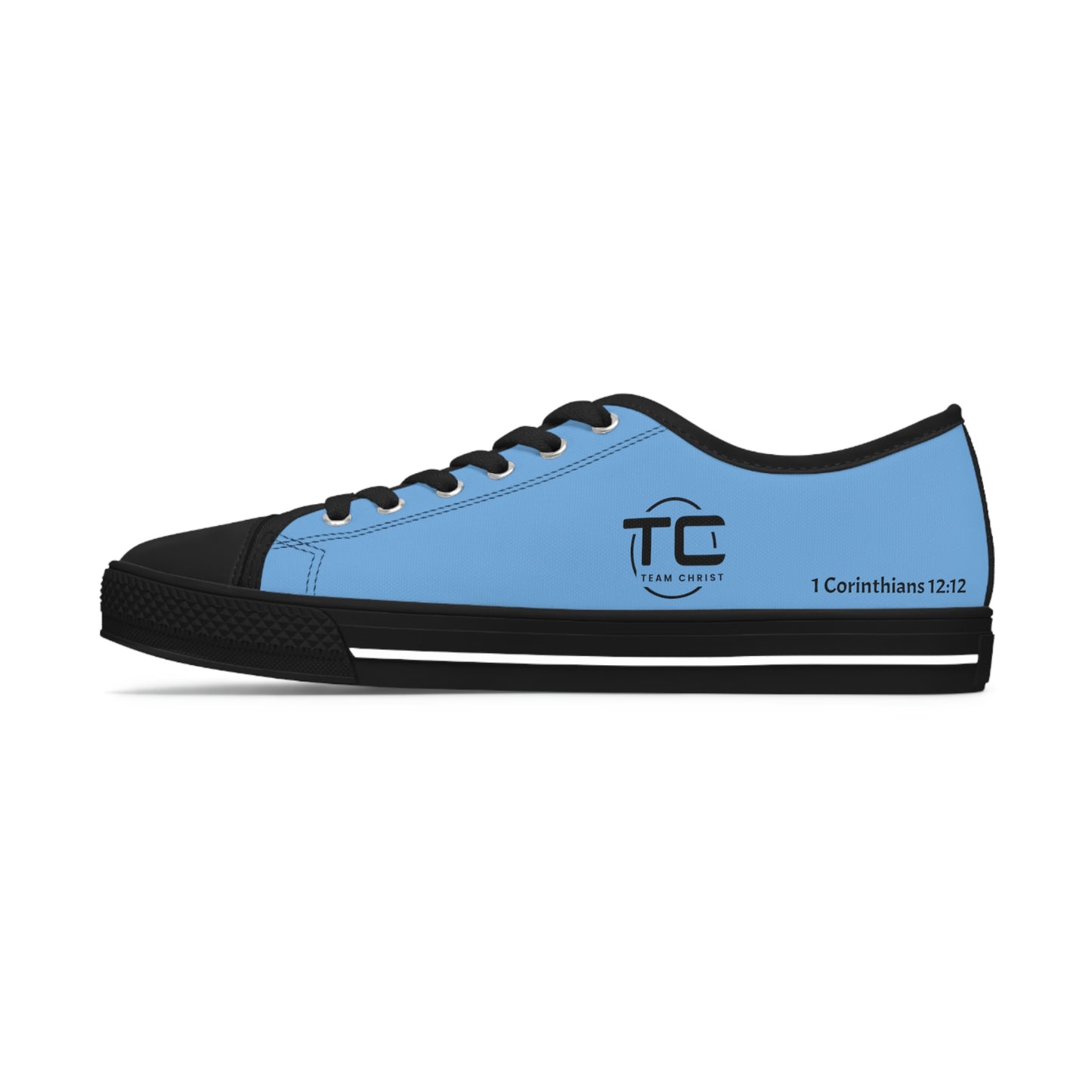 Women's Blue Low Top Sneakers