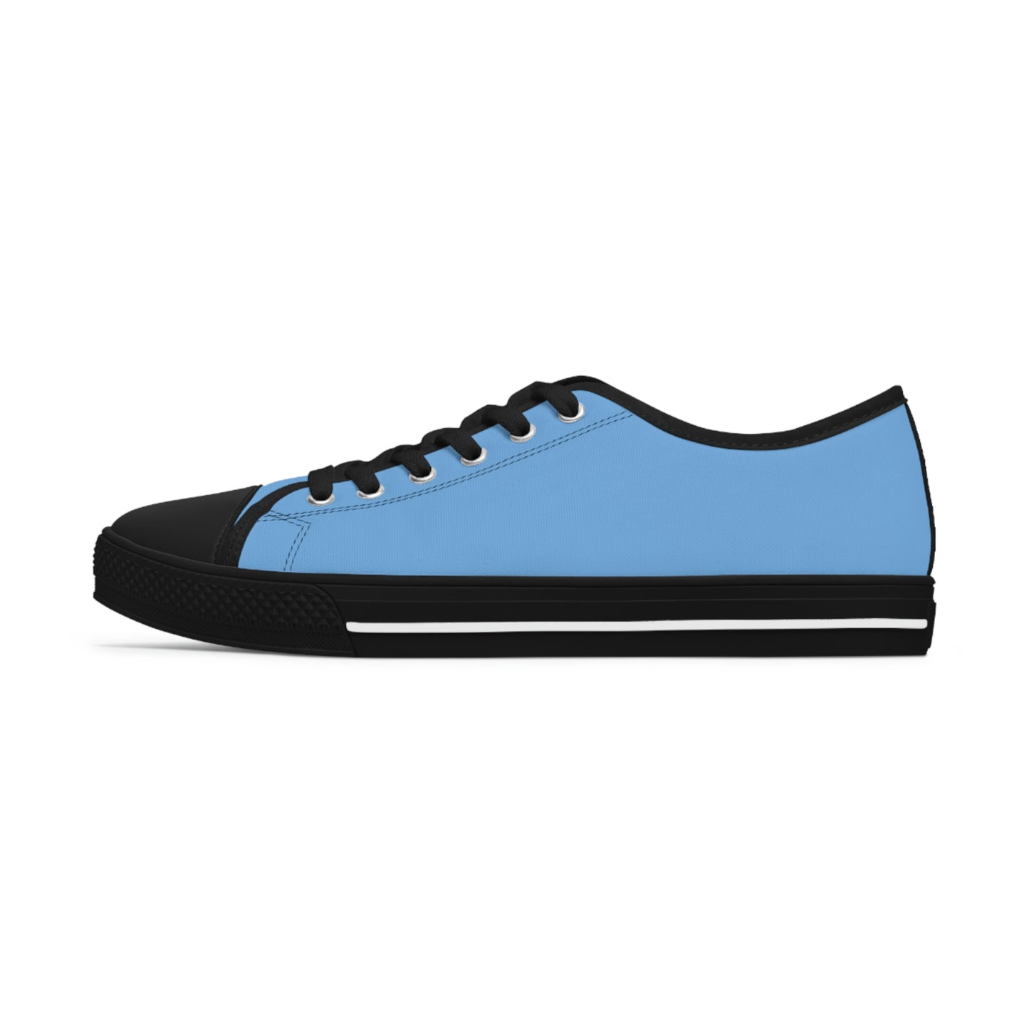 Women's Blue Low Top Sneakers