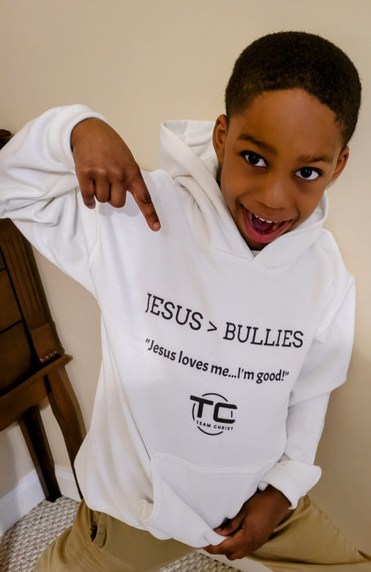 Jesus > Bullies Youth Hoodie
